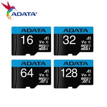 메모리 원래 ADATA 프리미어 Mirco SD 카드 128 기가 바이트 64 32 16 A1 클래스 10 SDXC TF 플래시 메모리, 04 32GB