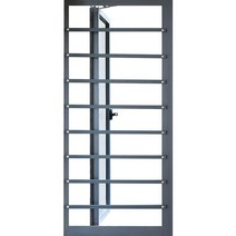원룸 셀프 격자 방범창 설치 창문 안전바 방법창 자취, 브라운: 맞춤형 61-70 cm