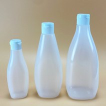 [5개 ]PE 300 600g 1kg 반투명 튜브 케찹통 마요네즈 공병 소스통 드레싱용기, 600g (30파이 스크류캡)-5개묶음