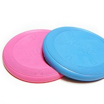 KONG 콩 퍼피 플라이어 강아지 원반 장난감, 핑크, 1개