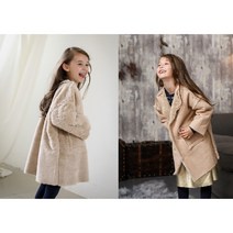 씨씨다나 바로배송 아동털코트&무스탕코트 아동겨울코트 아동무스탕 남녀공용