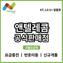 앤텔레콤 kt선불유심 선불폰요금제 kt선불유심 편의점선불유심 알뜰폰 데이터 무제한 개통
