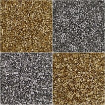 원통형 고정볼 1g / 누름볼 비즈공예 부자재 팔찌재료, 2mm 금색