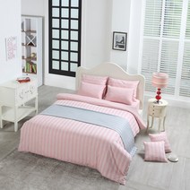 60수 순면 사틴 스트라이프 이불커버 (간격3cm)