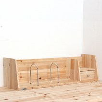 A형 서랍형 원목 책꽂이 대, 혼합색상