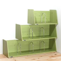 베스타가구 우드원목책꽂이, 고급 우드책꽂이 그린옹이