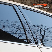레이스텍 토스카 B필러 기둥몰딩 미러플레이트(4p), 1개