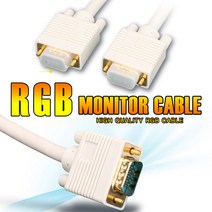 온리원 RGB케이블 VGA 모니터케이블, 1.8M