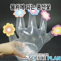엑스사이언스 초등 재미있는 과학실험 [공기의 부피] 물 위에 피는 풍선꽃, 5인