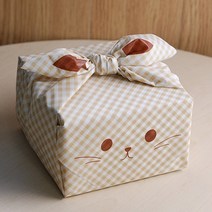 이홈베이킹 포장상자묶음용 시트보자기-고양이, 고양이