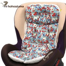 호호아줌마 양털 유모차시트, 플라워 가든 시트, 1개