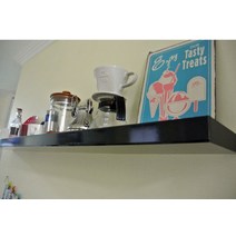 무지주선반 벽선반 벽걸이선반, 블랙유광
