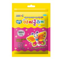 아모스 탱탱 아이클레이50g, 형광핑크, 50g