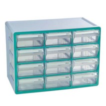 부품정리함/CA-507RED/CA-507BLUE/문구정리함/12칸정리함/사무정리함/사무용품/, CA-507GREEN