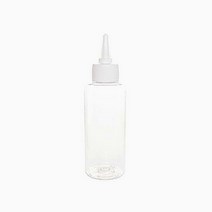 150ml 공병/DT150 뾰족캡, 투명용기/흰색캡, 1개
