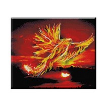 큐브아트 3D 보석십자수 불새, 1개