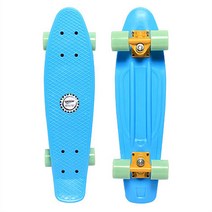 GAMERGEAR 크루져보드 ABEC9 22.5x6인치 6컬러 스케이트보드, 스카이블루