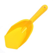 플라팜 컬러풀 모종삽 꽃삽 플라스틱 삽 어린이삽, 옐로우, 1개