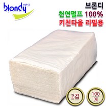 브론디 키친타올 리필형 100매, 30개