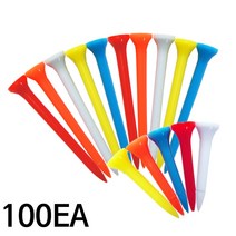 카시야 칼라 플라스틱 골프티 100개, 랜덤 발송