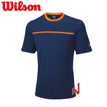 윌슨 라운드 반팔티 WRA725108 남성