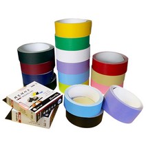 문구조아 제본테이프 25mm 35mm 50mm 테이프, $ZWN_25mm*10M/군청, -