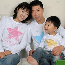 이솝스토리 삼색스타 긴팔 티셔츠