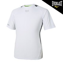 에버라스트 남성용 남녀공용 운동복 트레이닝복 반팔티 E-130UWH 신축성 반팔티셔츠