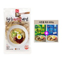 청수 프리미엄 비빔냉면 720g(4인분)+사은품, 720g, 1