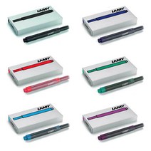 라미 만년필 전용 카트리지 5개입 T10, 블루, 1개