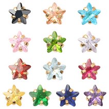 코알라주얼리 14K 스타 유색 4mm 귀걸이 한쪽