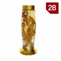 용천자연유리 담금주병 수동 28호, 1개, 1개