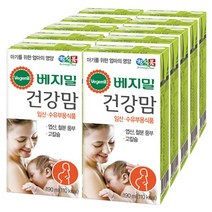 베지밀 건강맘 두유, 190ml, 32개