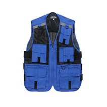 배달조끼/특수조끼/보안조끼/작업조끼/퀵조끼/안전조끼 [리가드], 1개, KSK-779코발트