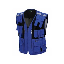 특수조끼/보안조끼/작업조끼/퀵조끼/안전조끼, 06) TA-112 블루 4XL, 1개