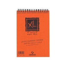 캔손 XL 스프링 스케치북 90g(A5/A4/A3 크로키/드로잉북, A3, 120매, A3