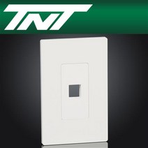 NM-TNT56 TNT 아울렛 1포트 페이스 플레이트 모듈 키스톤잭 벽부형