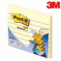 3M 메모지 포스트잇 리필 KR-330-L(라인), 단품