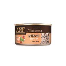 ANF 고양이캔 85g 고양이간식캔, 참치연어, 1개