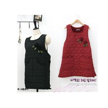 케삭 누빔 앞치마/겨울 앞치마, 누빔앞치마 검정 1, 1, 1개