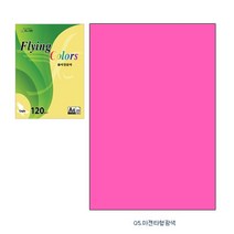 삼원)플라잉칼라(A4/120g/20매) 형광색은 80g, E32회색, 20매, A4, 20매