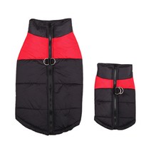 데이오프 애견 패딩조끼, 빨강