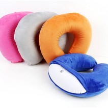 이디오 극세사 에어 목쿠션, 그레이