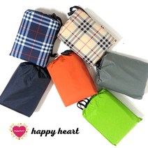 등산 소풍 단체 선물 휴대용 돗자리, 75x110cm 네이비, 1개