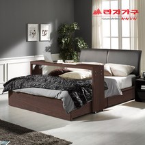 라자가구 NEW 베드테이블 Q퀸, 화이트