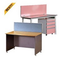 파미가구 책상위로 올리는 스크린파티션(일반천) 칸막이 책상칸막이 책상파티션 테이블파티션 책상위파티션 파티션가림막, 일반천_1800x350, 1개