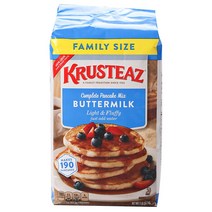 크루스티즈 컴플리트 팬케이크 믹스 버터밀크 라이트 & 플러피, 1개, 3.17kg