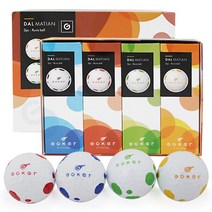 FANTOM 팬텀 고커 달마시안 초고반발 골프공 2피스, 화이트, 1개, 2개