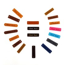나은몰 Handmade 가죽 라벨 뜨개질 부자재, F, 1개