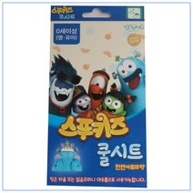 인터팜아울렛 스푸키즈 쿨시트 영유아용 열냉각시트 해열시트, 5개, 6매입